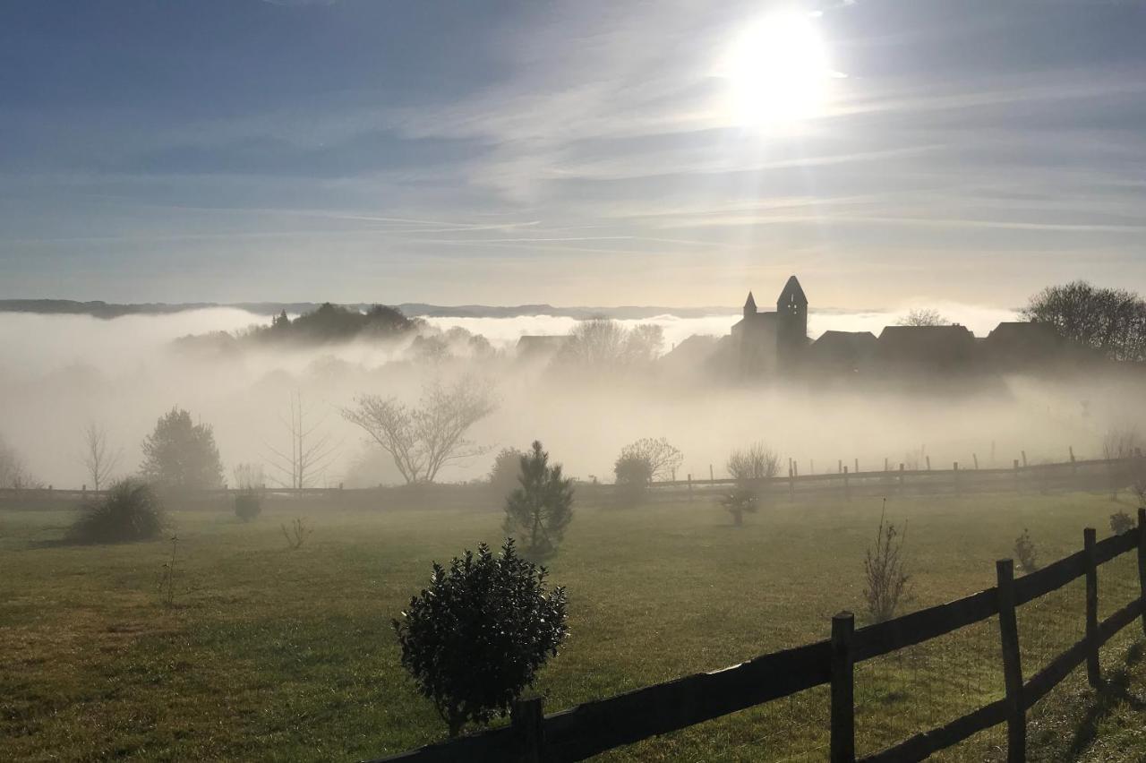 Villa La Baronne-Hauteurs De Beaulieu-Sur-Dordogne Esterno foto